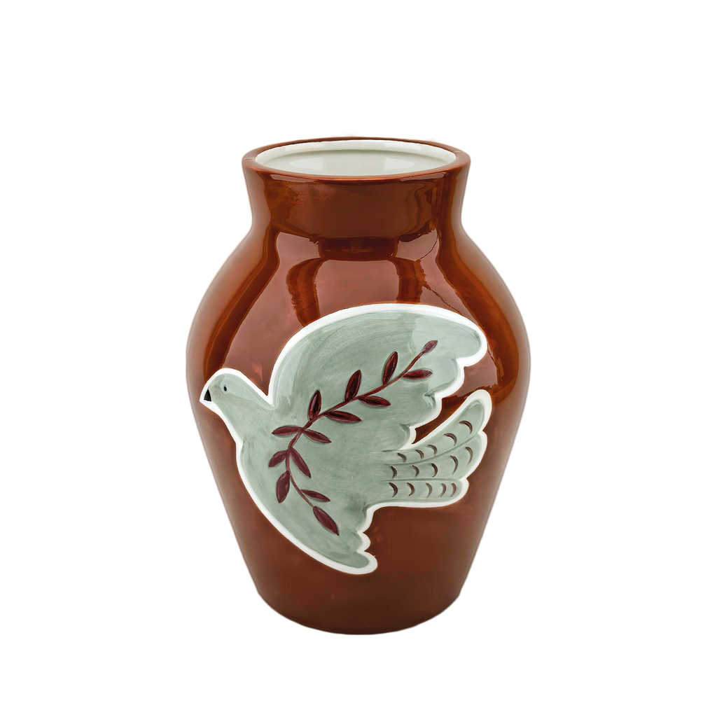 VASE COLOMBE VERT