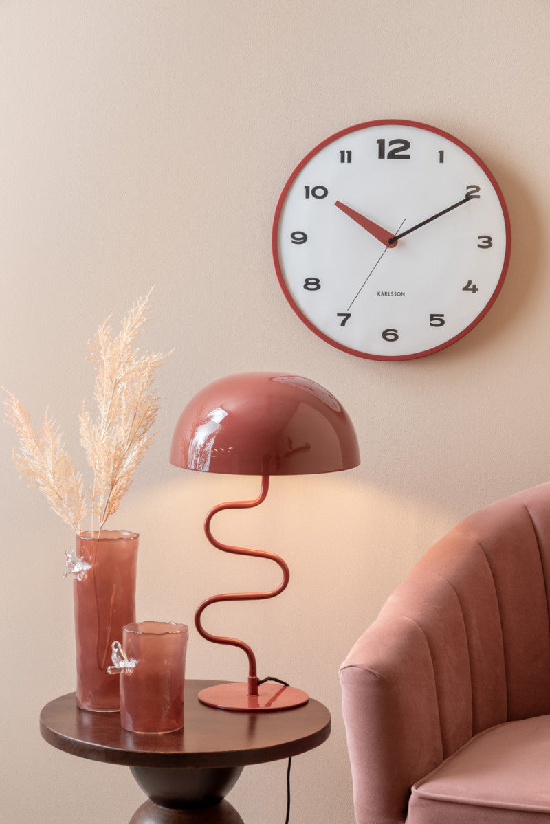 VASE OISEAU GM - ROUGE