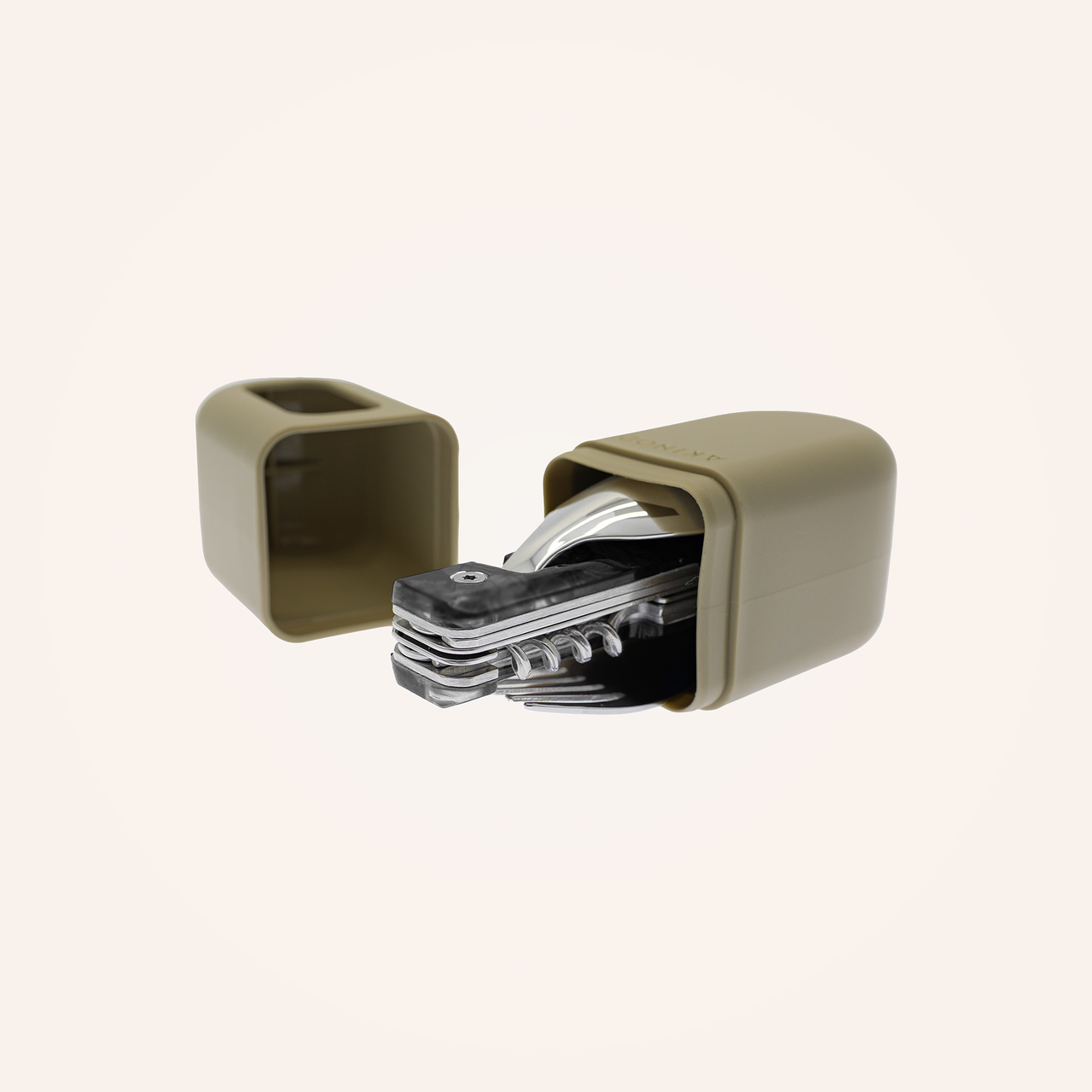 COUVERTS 13H25 - ALU KAKI
