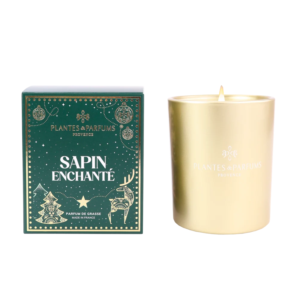 BOUGIE VEGETALE 180GR - SAPIN ENCHANTE