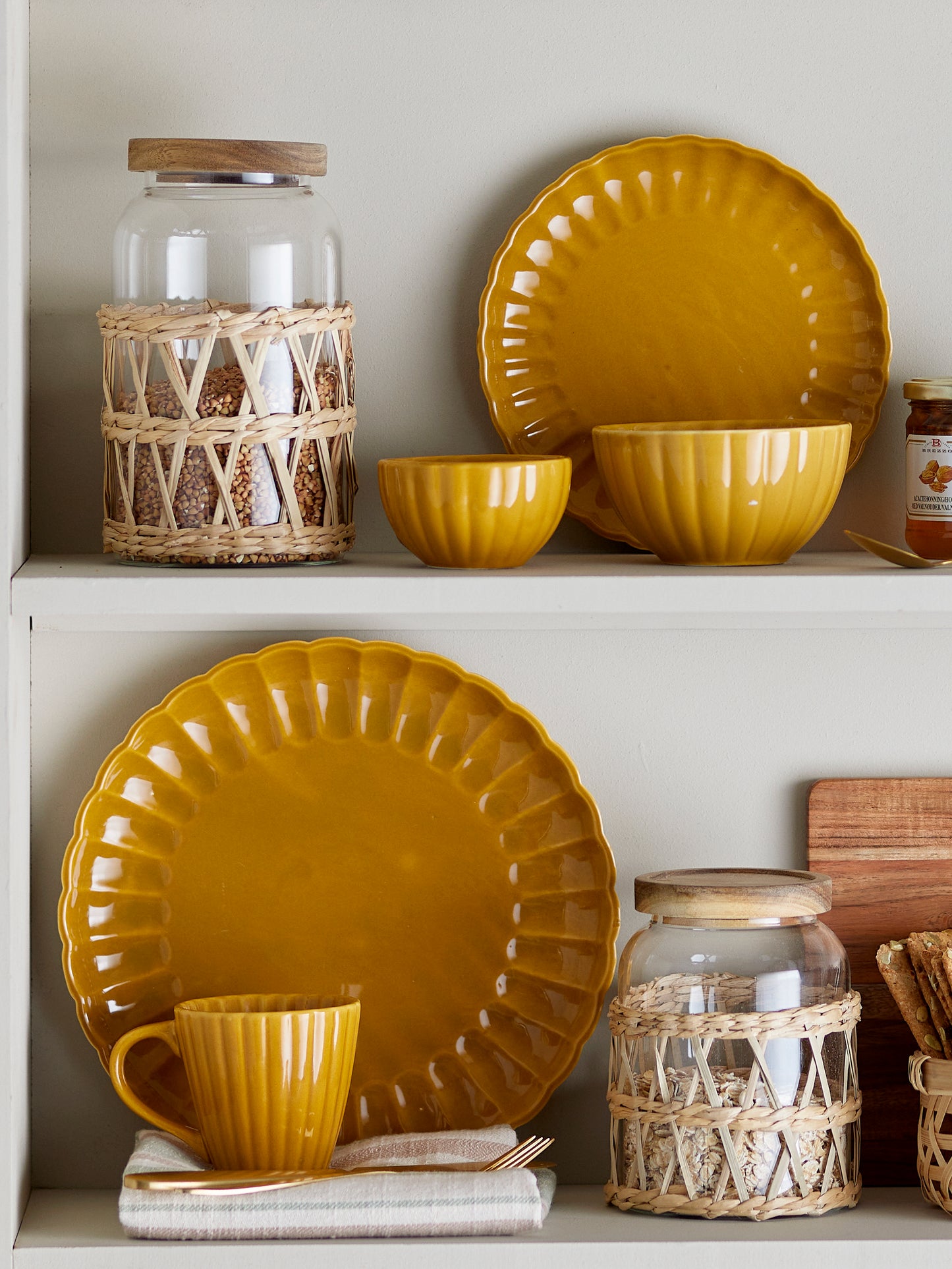 MUG LATINA GRES - JAUNE