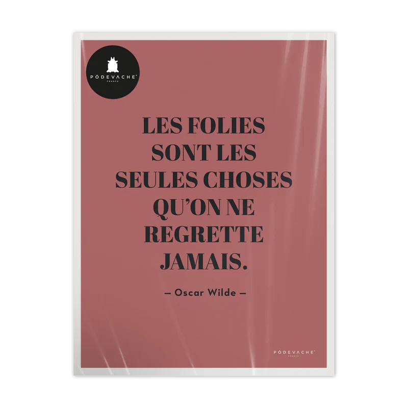 AFFICHE 30x40CM - FOLIES