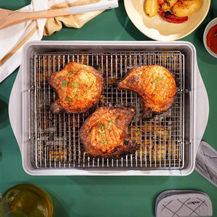 DOUBLE GRILLE DE CUISSON - PLAT A FOUR