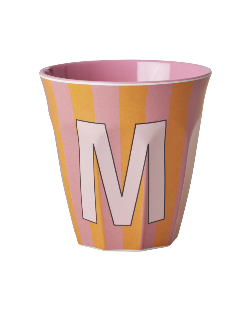 GOBELET M - STRIE ROSE