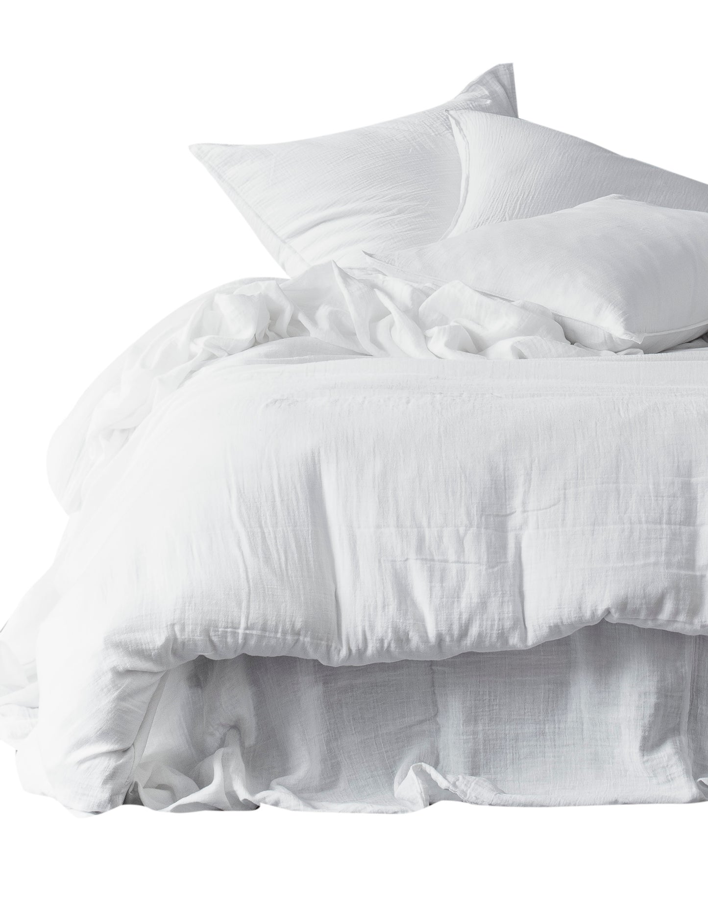 DRAP HOUSSE MYKONOS - BLANC