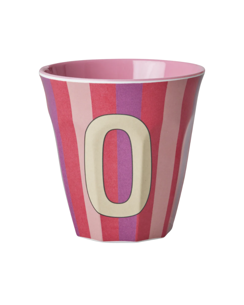 GOBELET O - STRIE ROSE