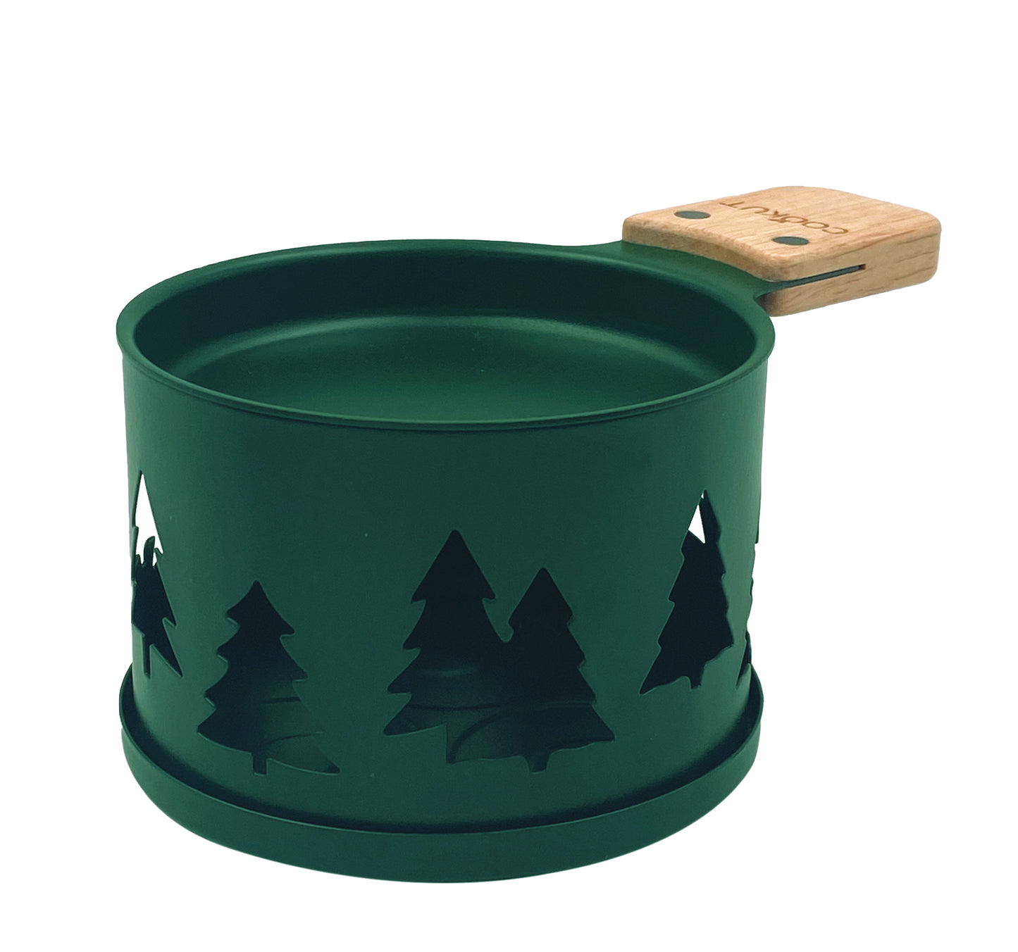 RACLETTE A LA BOUGIE POUR 2 - VERT SAPIN