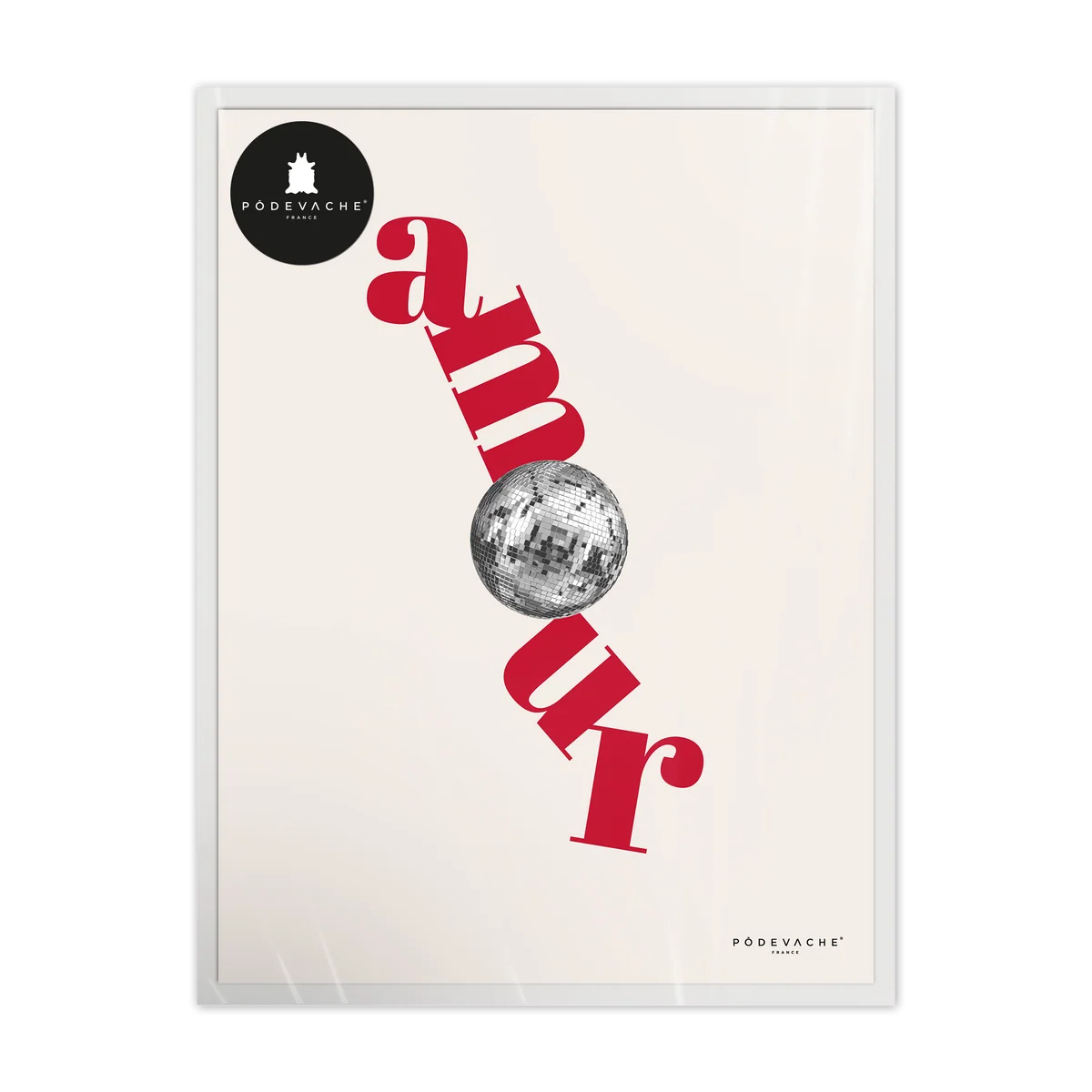AFFICHE 40x50CM - AMOUR