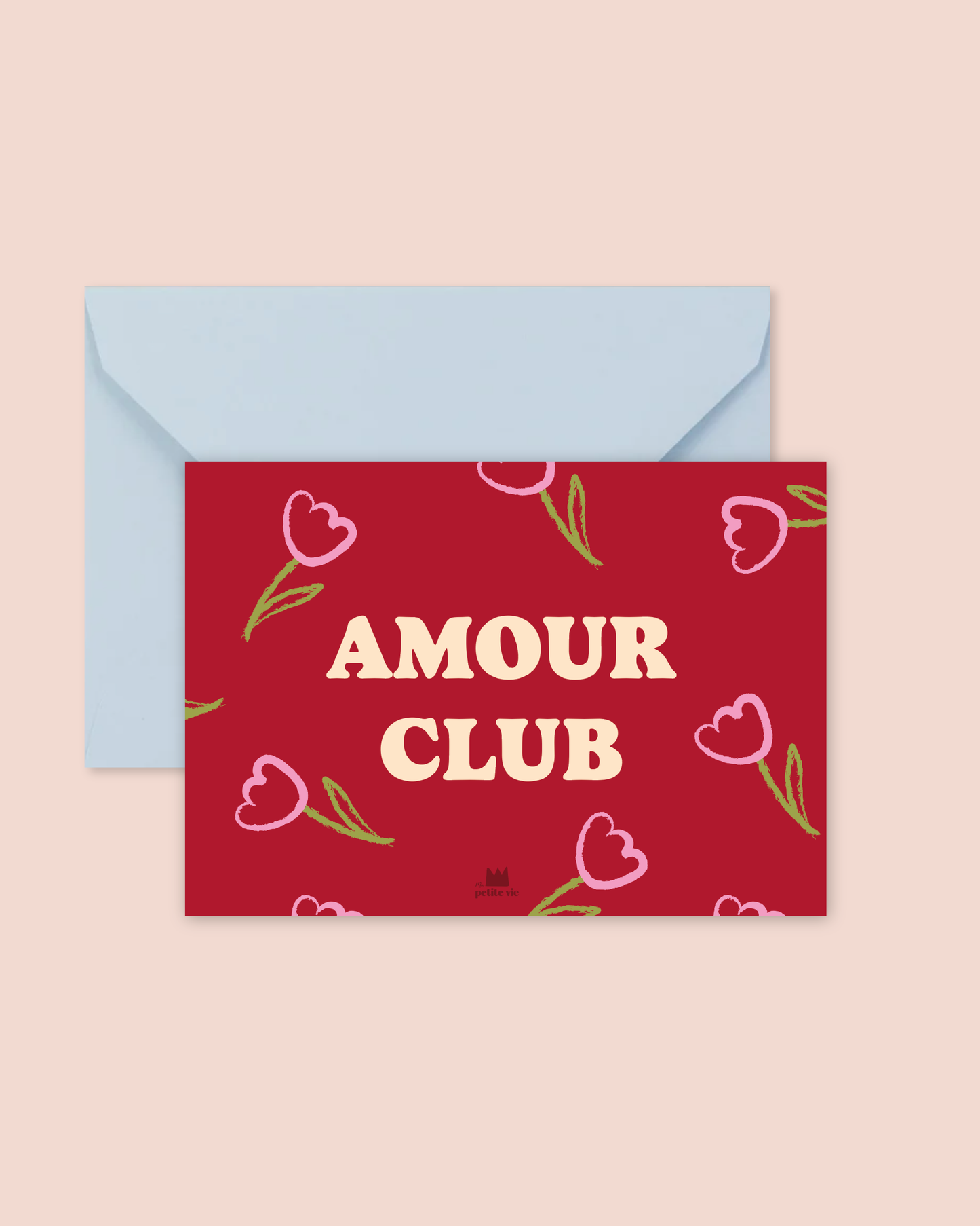 Carte "amour" - Amour Club (avec enveloppe)