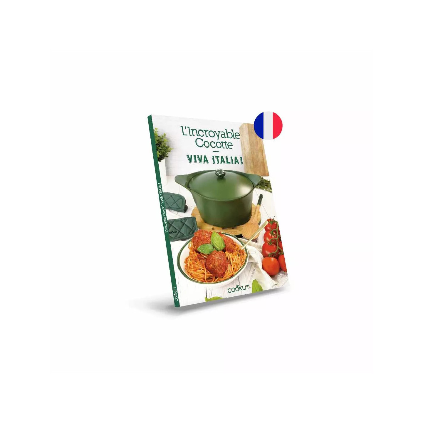 Livre de recettes Italiennes de l'incroyable Cocotte