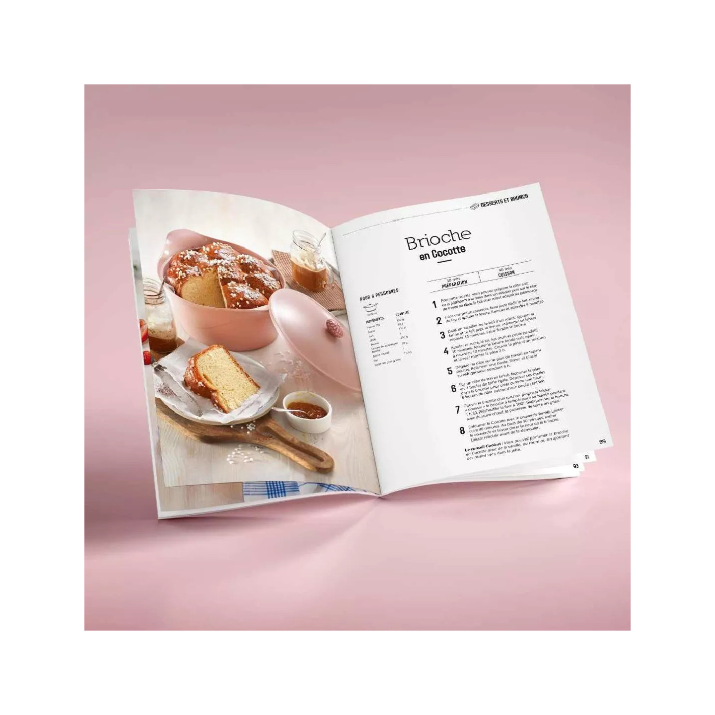 Livre de recettes de l'incroyable Cocotte