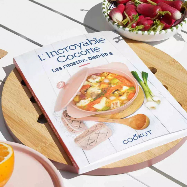 Livre de recettes Bien être de l'incroyable Cocotte