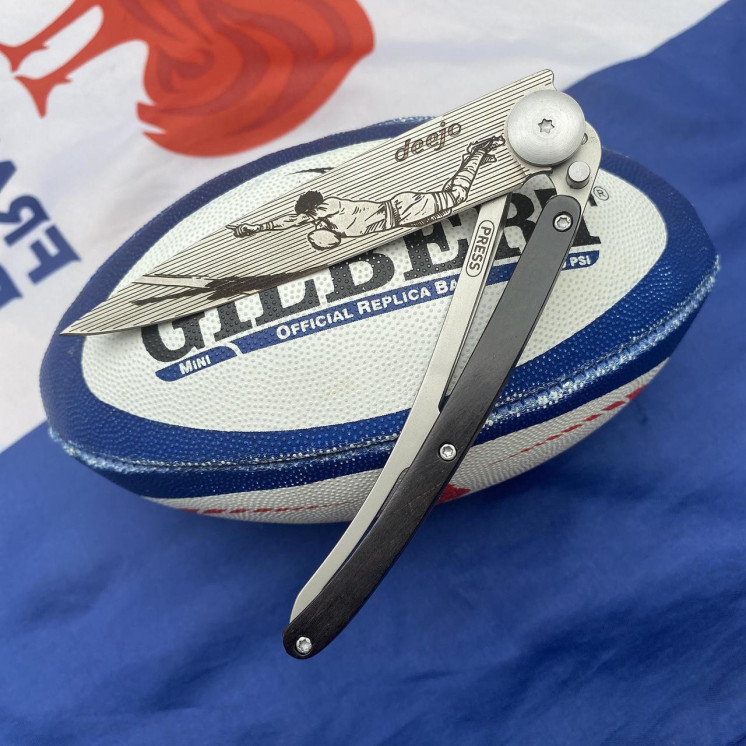 Couteau Deejo - Ebene / Rugby