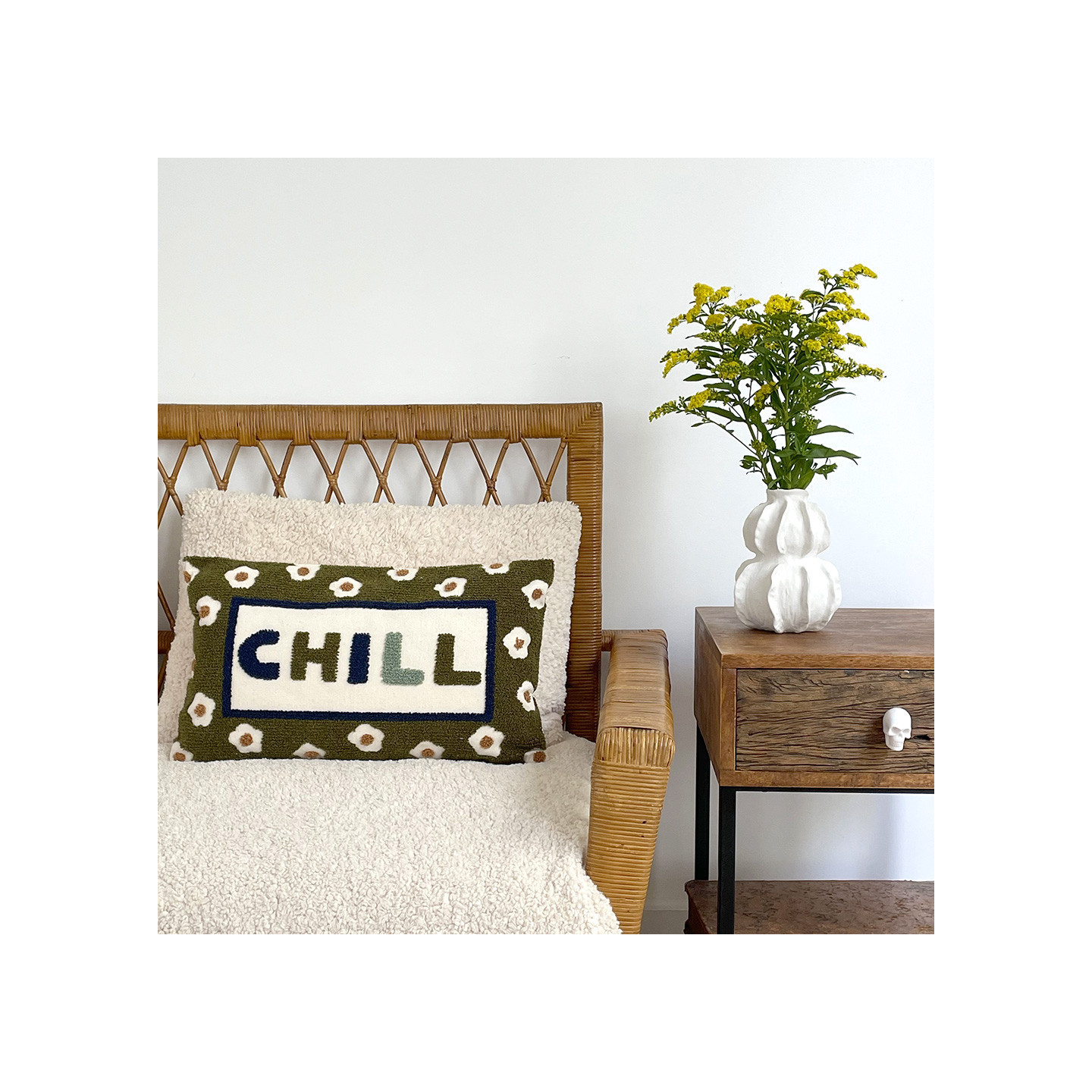 Coussin Chill vert - Opjet