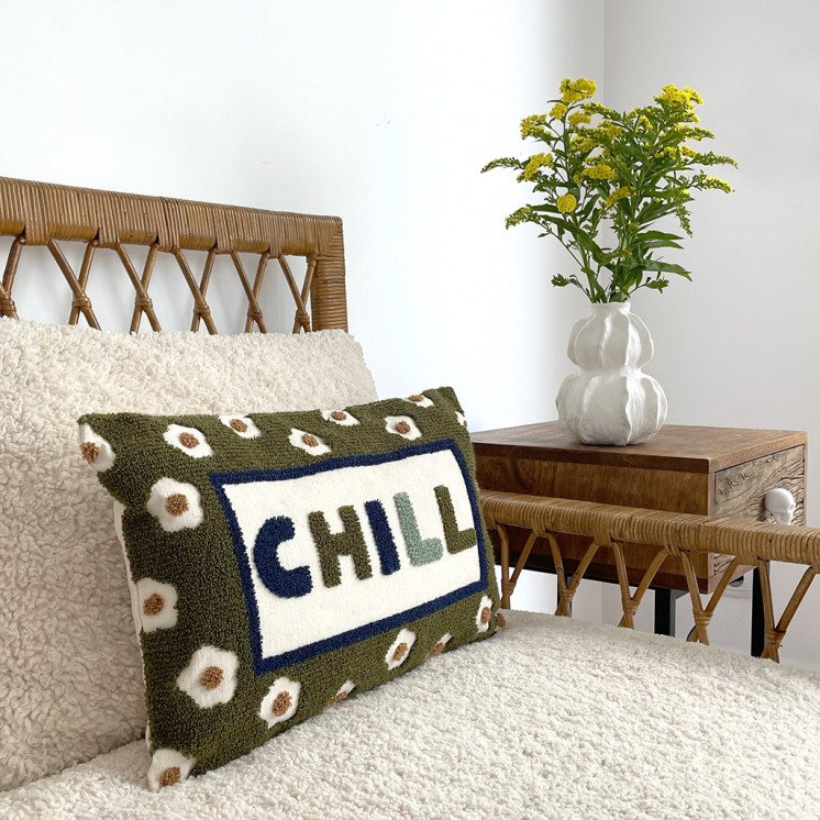 Coussin Chill vert - Opjet