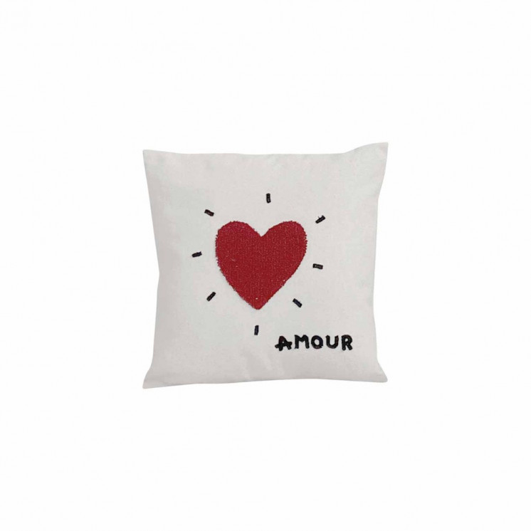 Coussin Coeur Rouge - Opjet