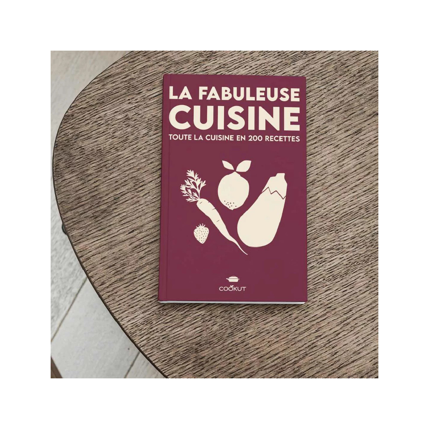 Livre de 200 recettes de la Fabuleuse poêle