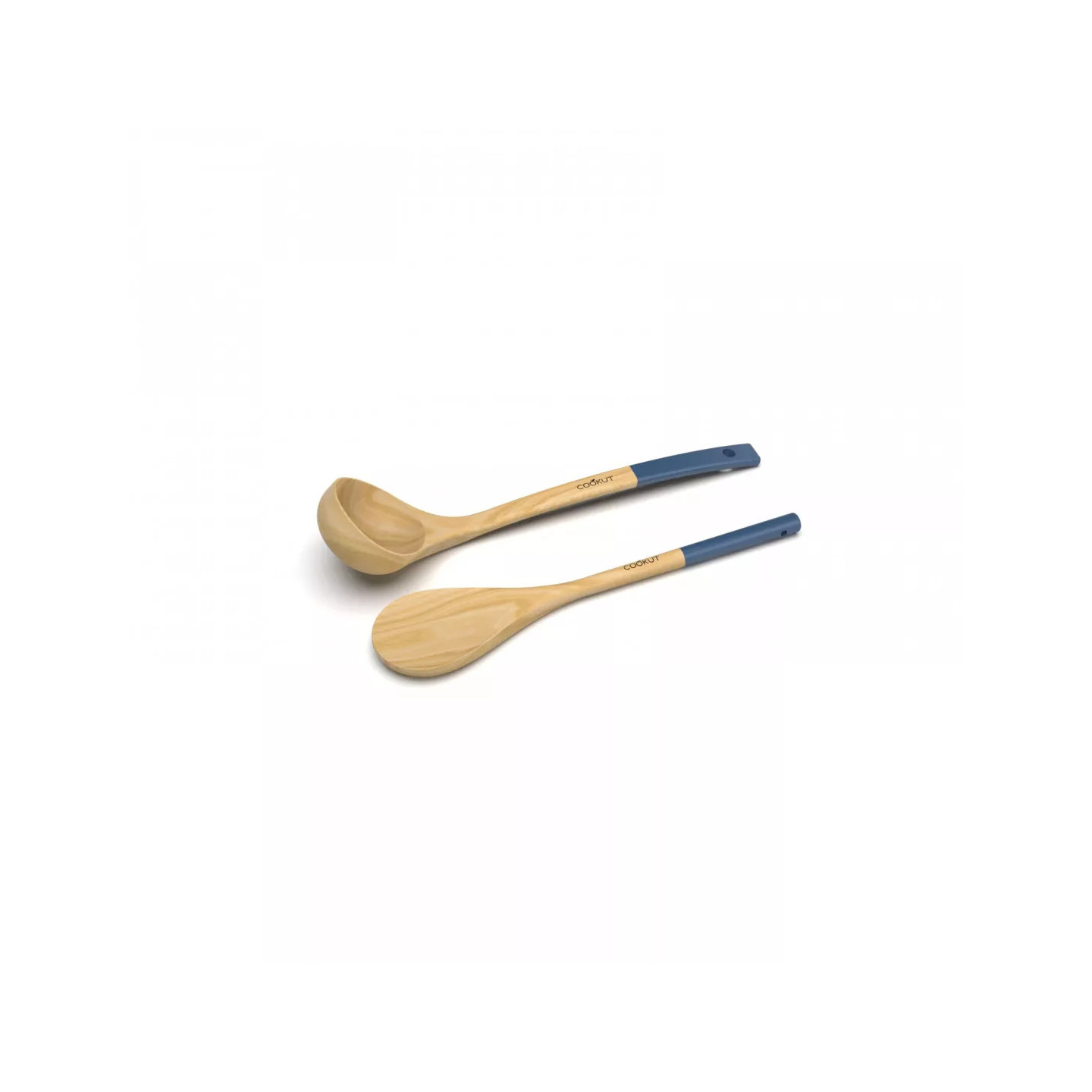 Set cuillère et louche en bois