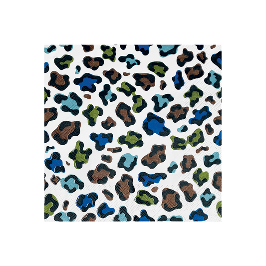 SERVIETTE PAPIER - LEOPARD