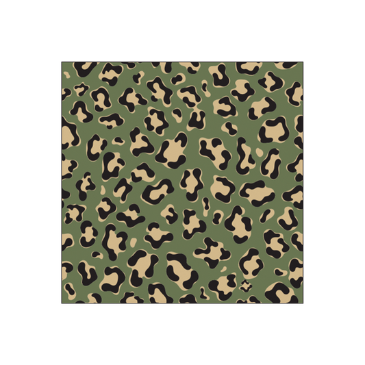 SERVIETTE PAPIER - LEOPARD KAKI