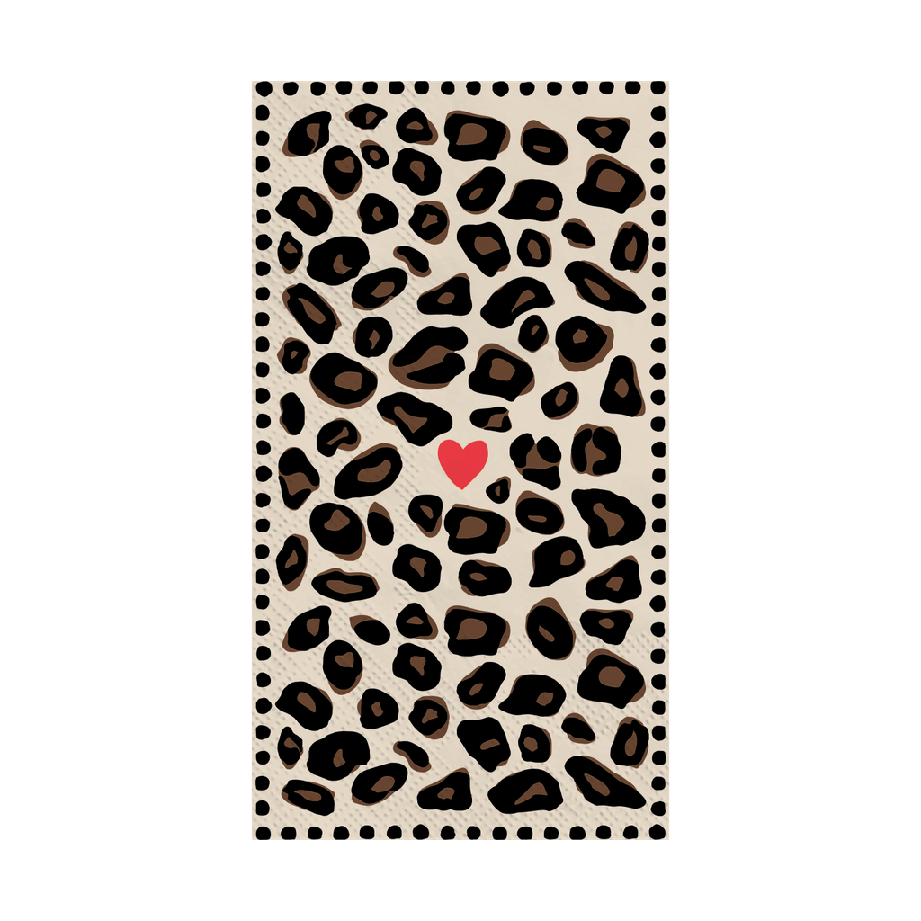 SERVIETTE PAPIER - LEOPARD