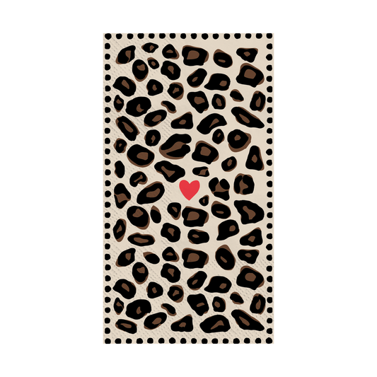 SERVIETTE PAPIER - LEOPARD