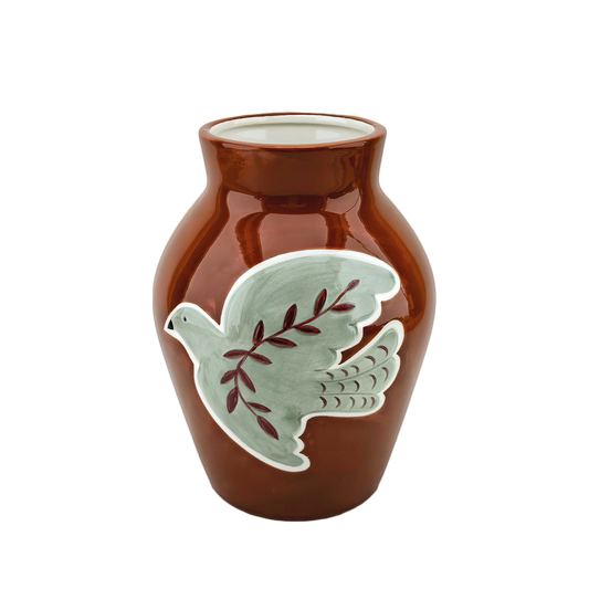 VASE COLOMBE VERT