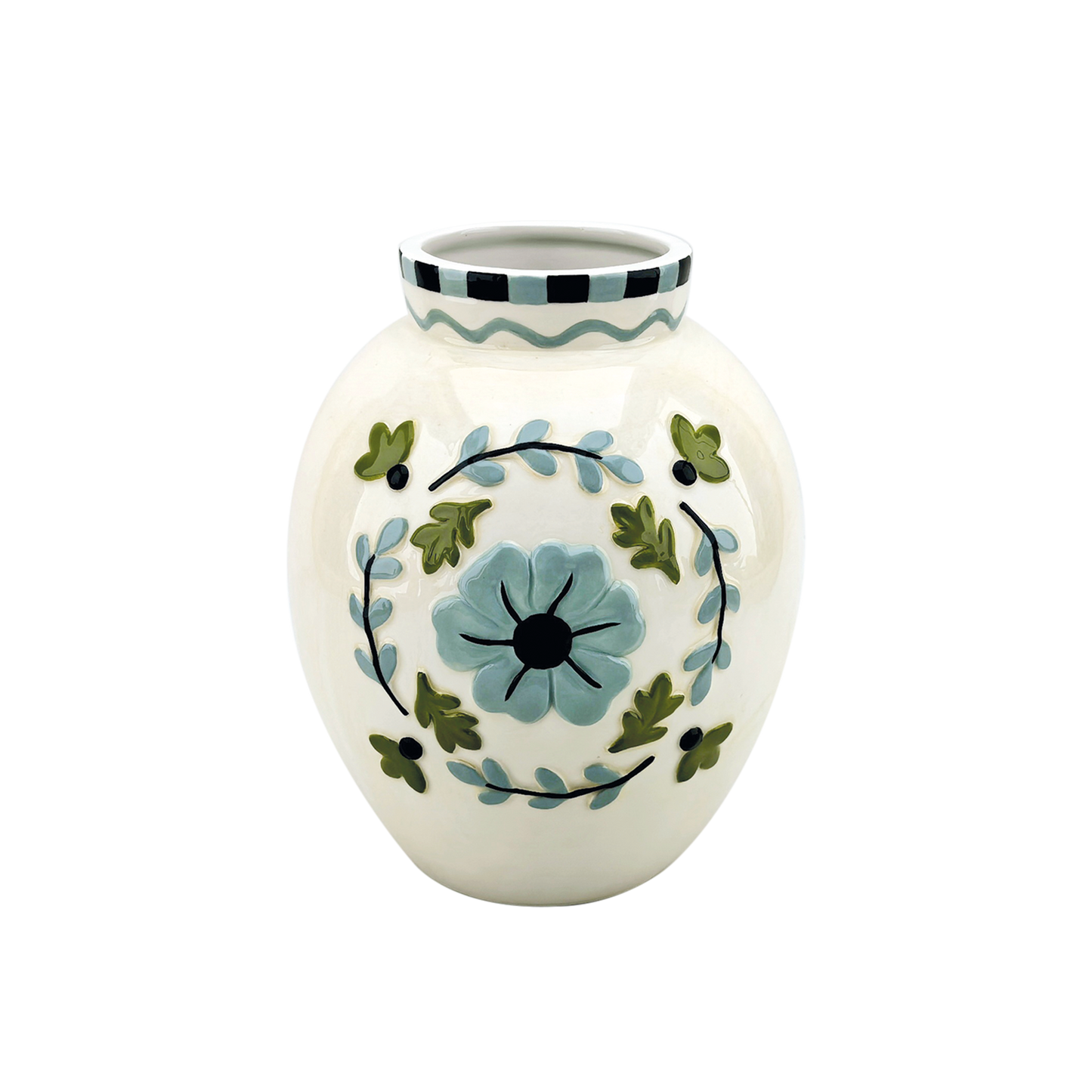 VASE YOSHI - BLEU