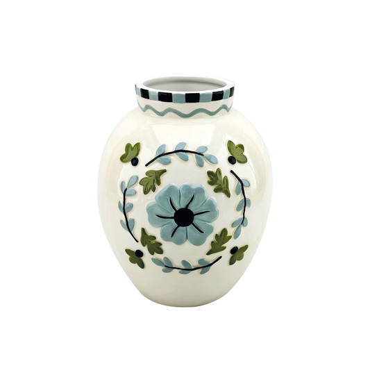 VASE YOSHI - BLEU