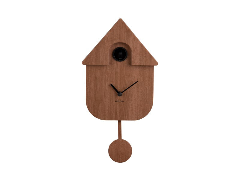 HORLOGE COUCOU - EFFET BOIS FONCÉ