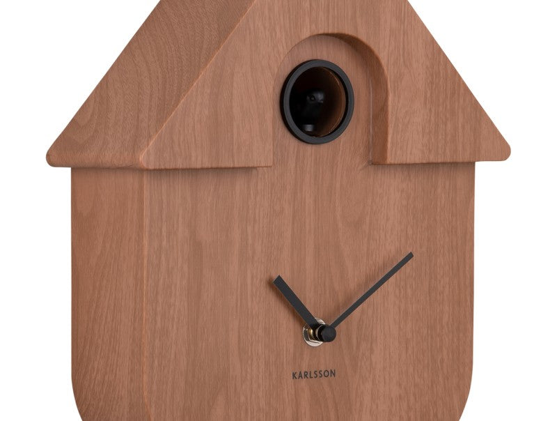 HORLOGE COUCOU - EFFET BOIS FONCÉ