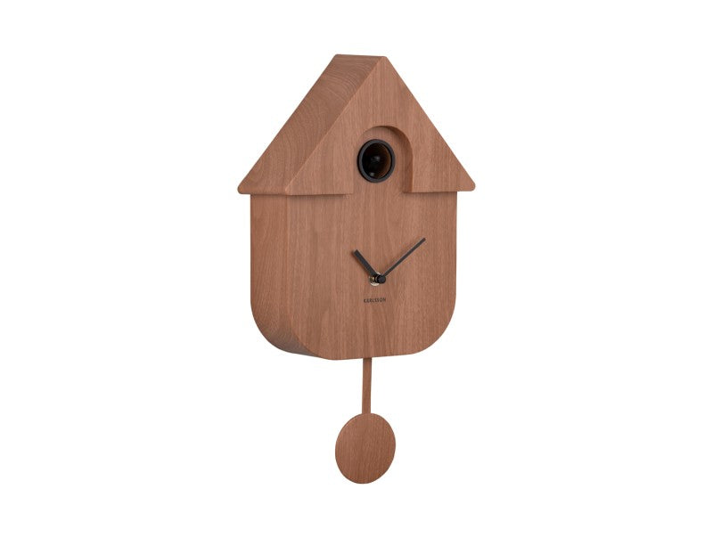 HORLOGE COUCOU - EFFET BOIS FONCÉ