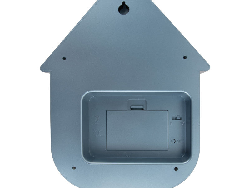 HORLOGE COUCOU - BLEU METALISE