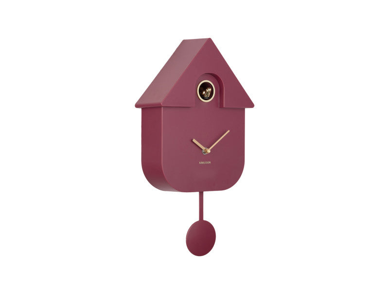 HORLOGE COUCOU - MAUVE
