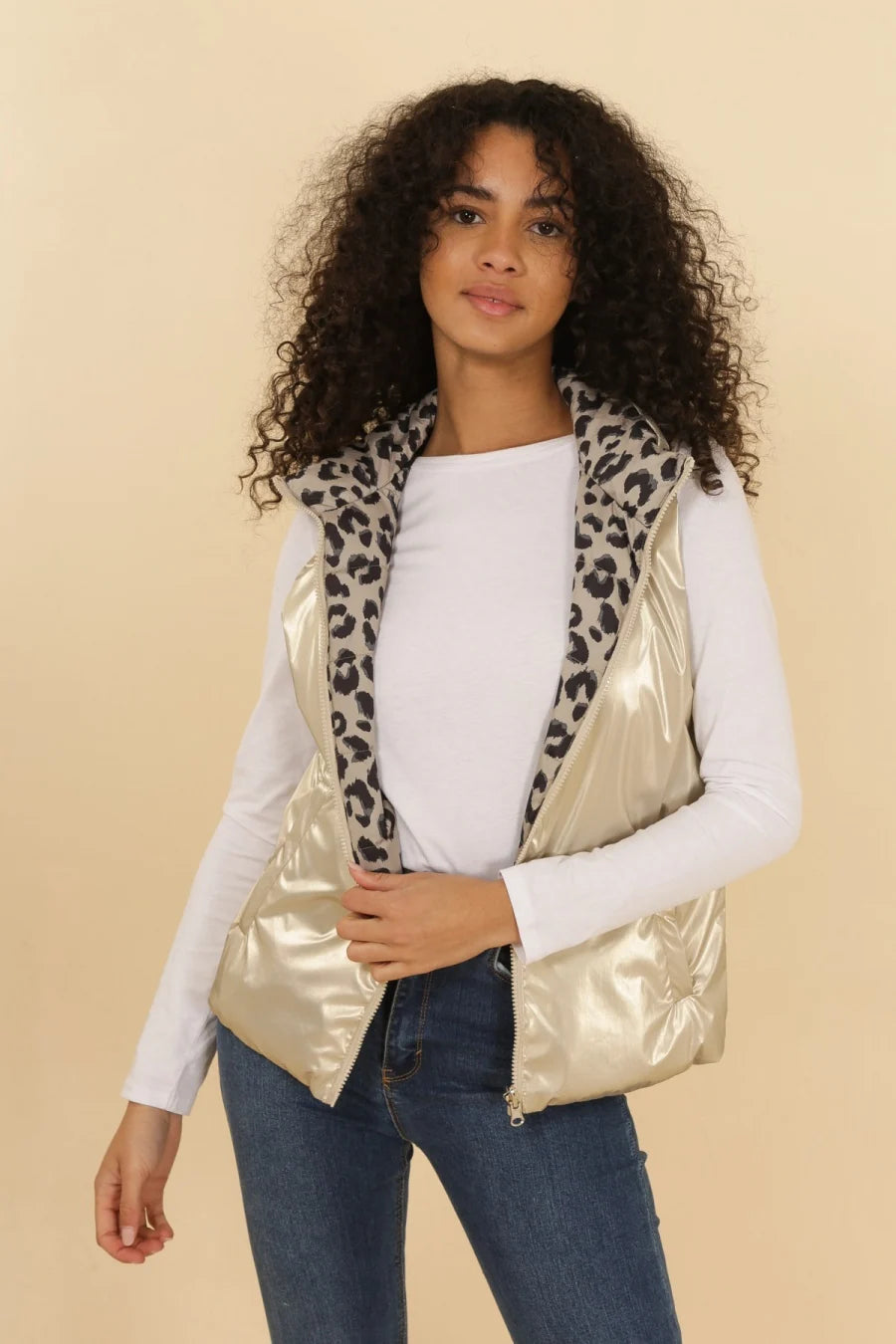 IMPERMEABLE SANS MANCHE REVERSIBLE LEO - DORE