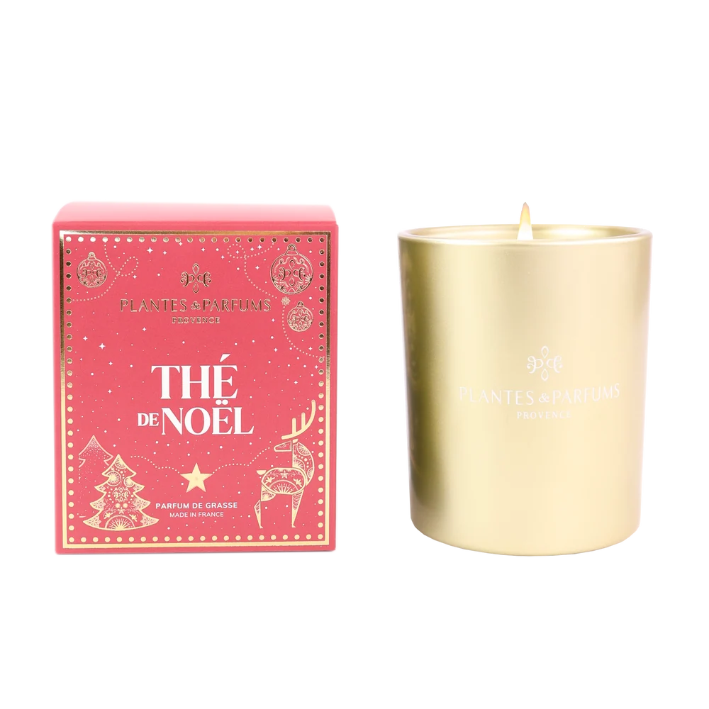BOUGIE VEGETALE 180GR - THE DE NOËL
