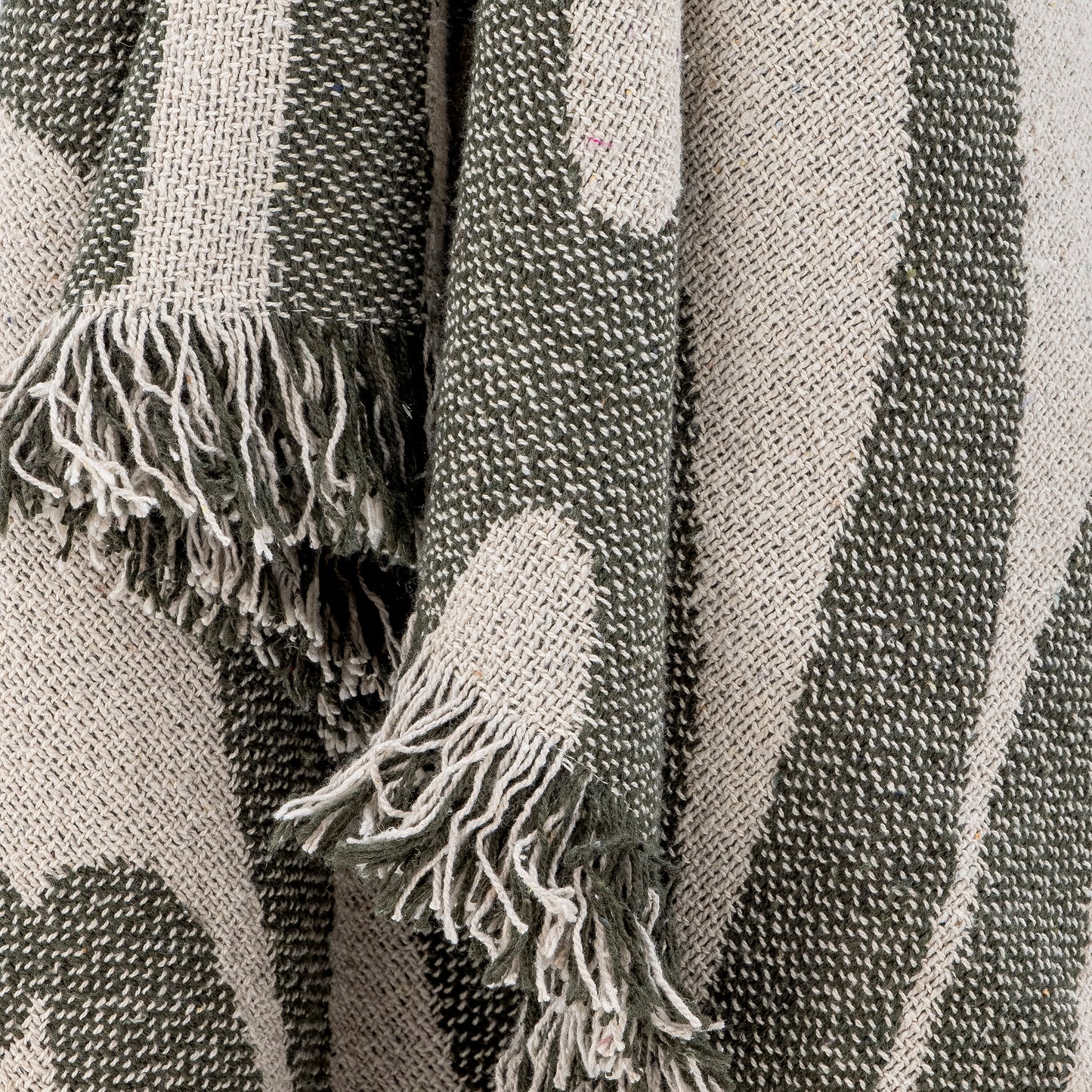 PLAID ALK COTON RECYCLE - VERT