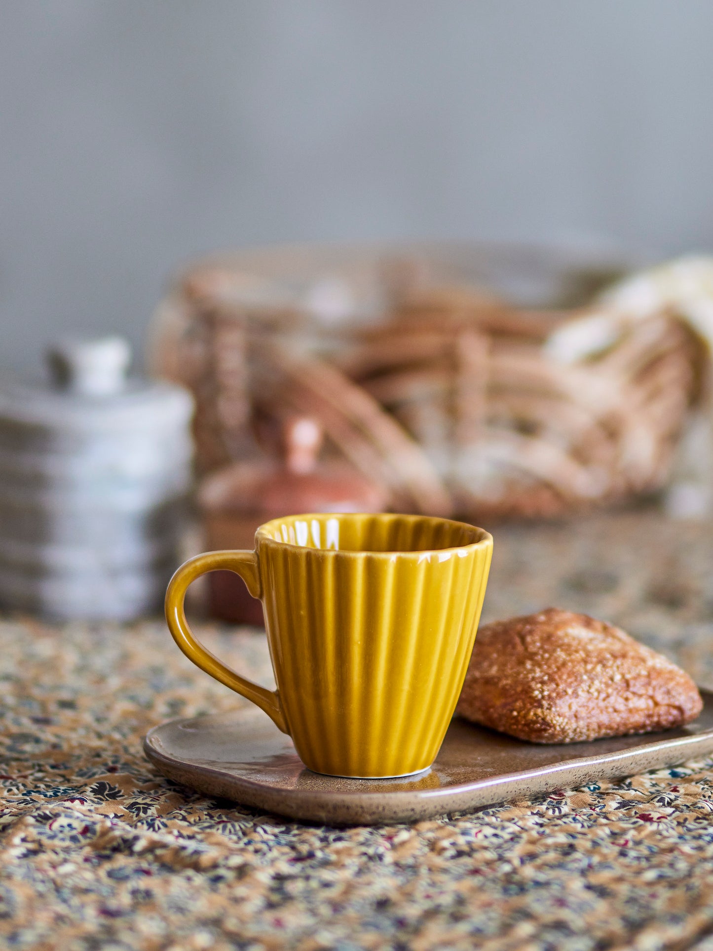 MUG LATINA GRES - JAUNE
