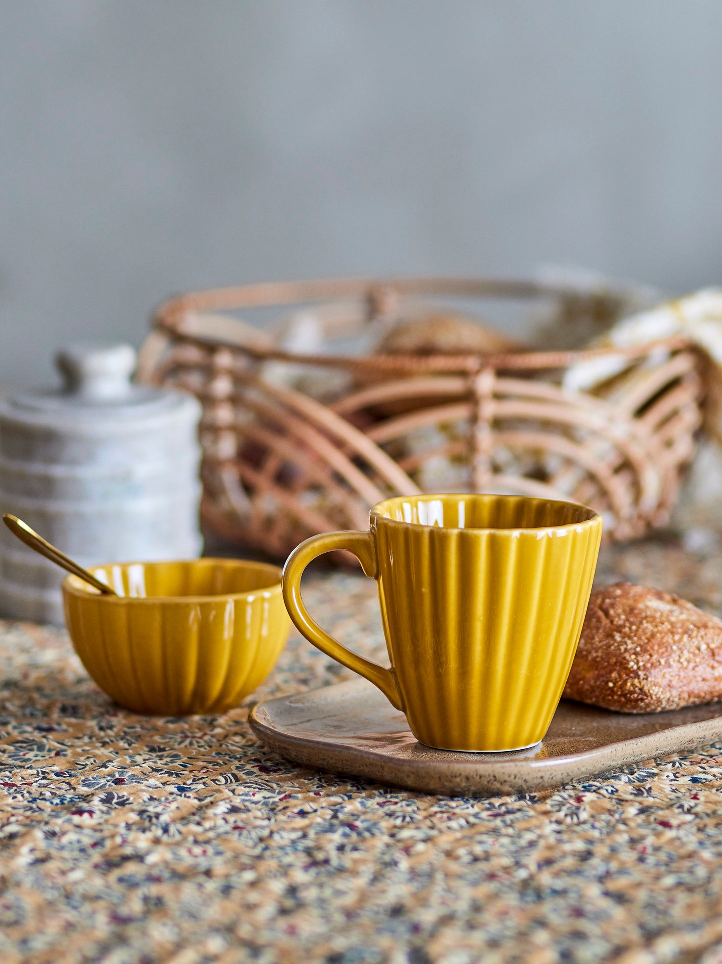 MUG LATINA GRES - JAUNE