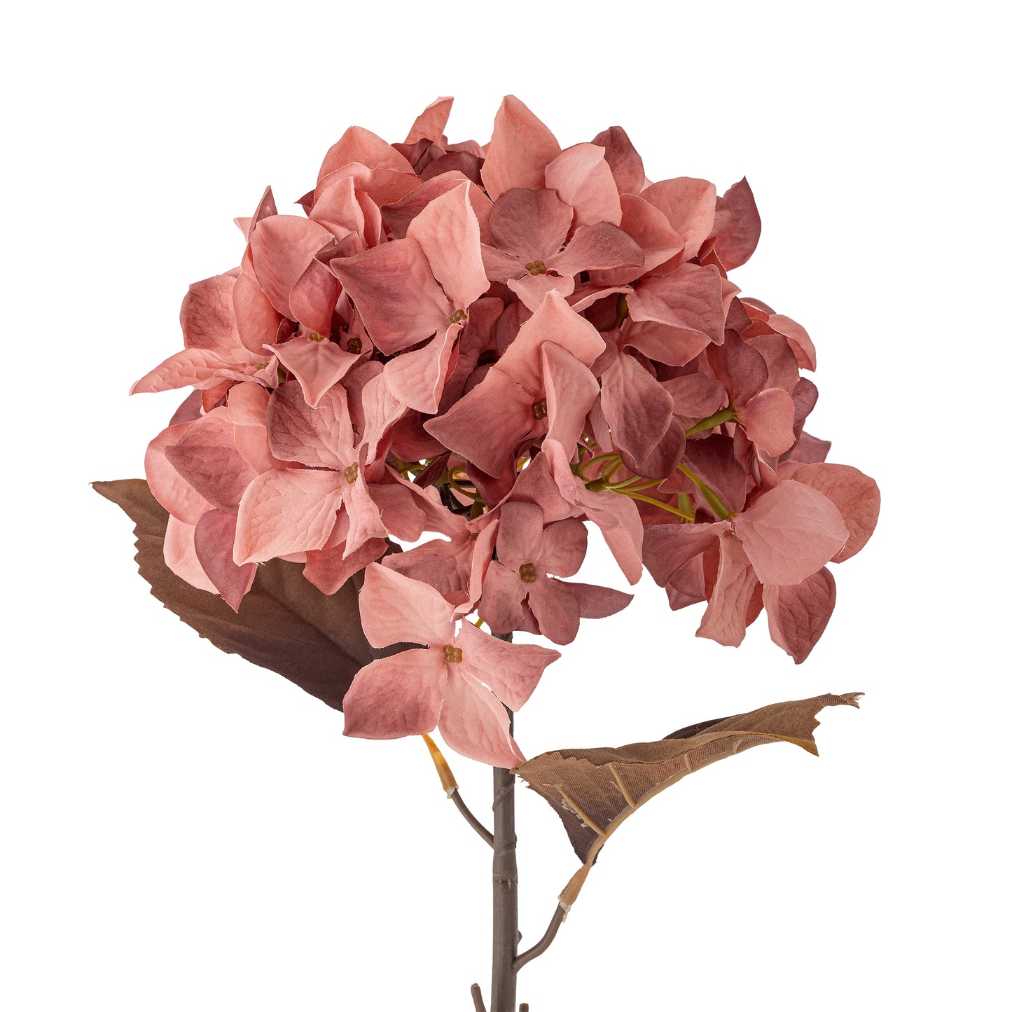 HORTENSIA TIGE ROSE - D20xH65cm