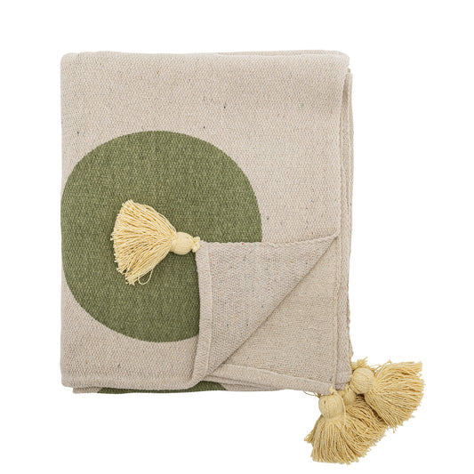 PLAID CLENNIE COTON RECYCLE - NATURE