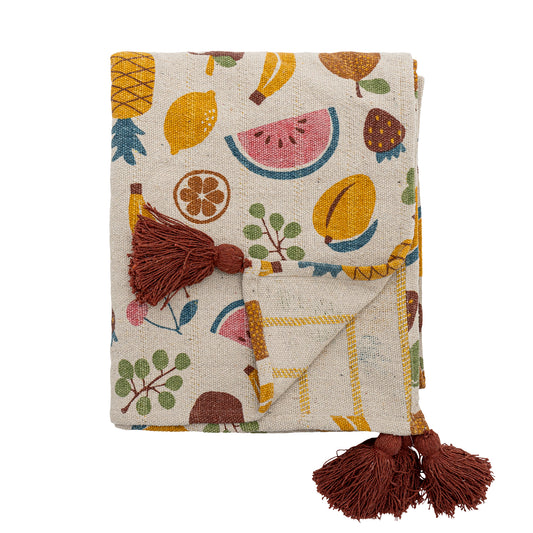 PLAID FRUITTA COTON RECYCLE - MULTICO