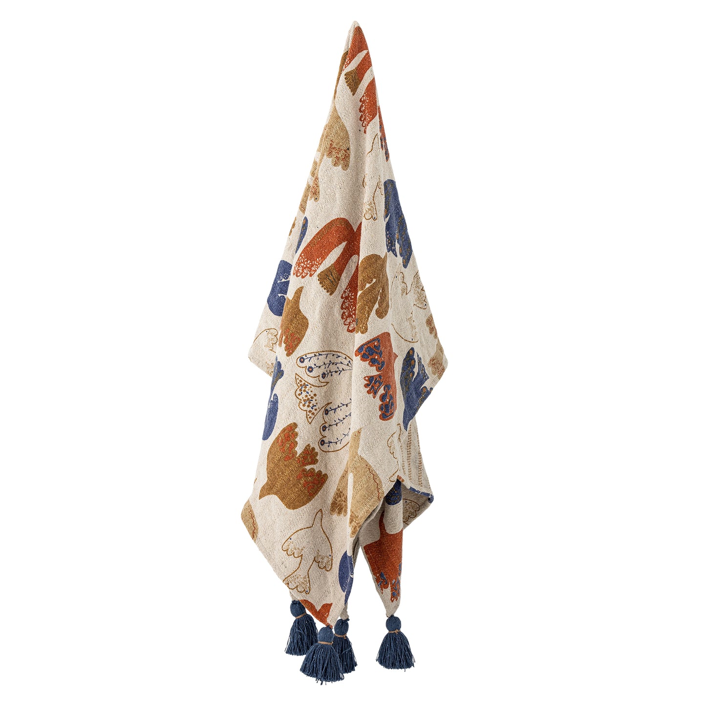 PLAID ANNIVERSARY COTON RECYCLE - BLEU