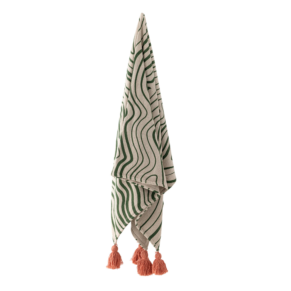 PLAID WOODSBY FIBRES MELANGÉES - MULTICO
