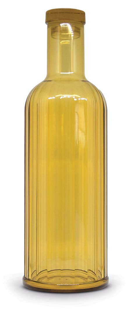 BOUTEILLE 1L ACRYLIQUE - AMBRE