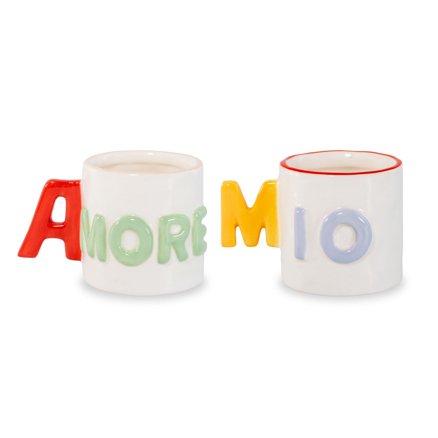 SET DE 2 TASSES AMORE/MIO - 100ML