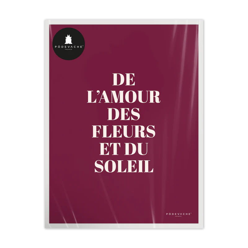AFFICHE 30x40CM - AMOUR