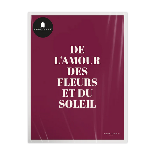 AFFICHE 30x40CM - AMOUR