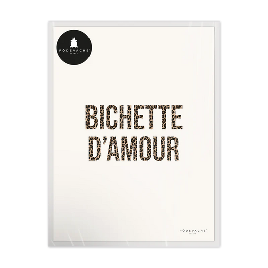 AFFICHE 30x40CM - BICHETTE D'AMOUR