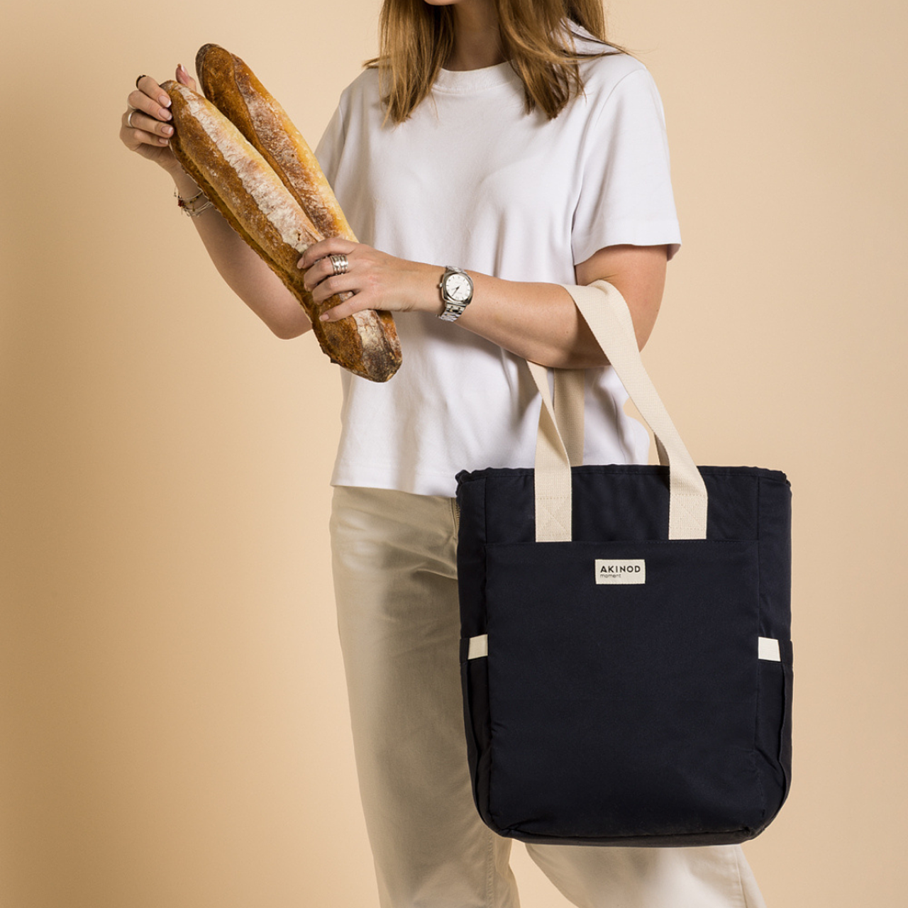 LUNCH BAG XL 08H19 - BLEU NAVY